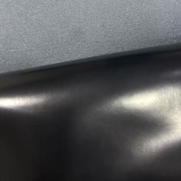 shiny leather