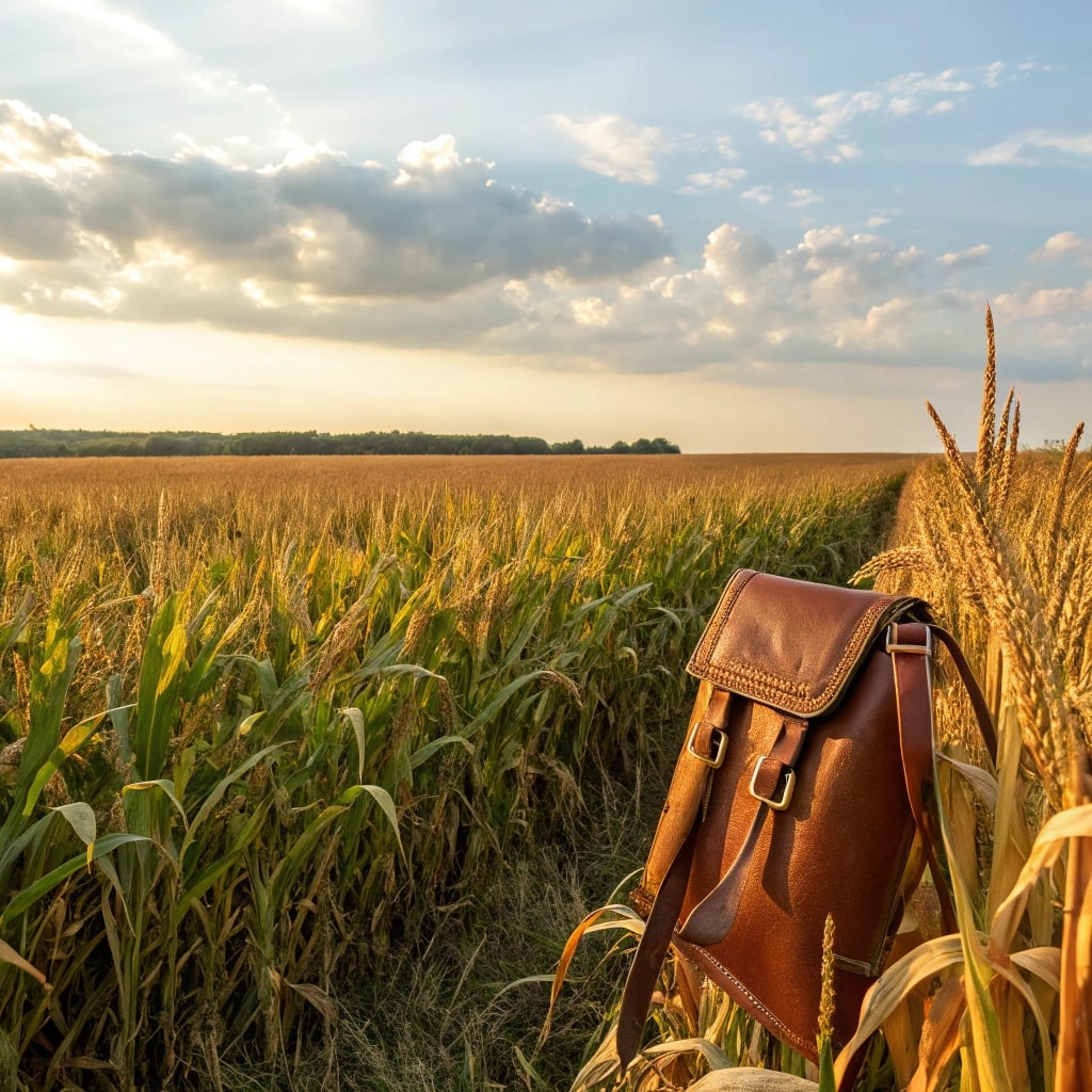 corn husk vegan leather