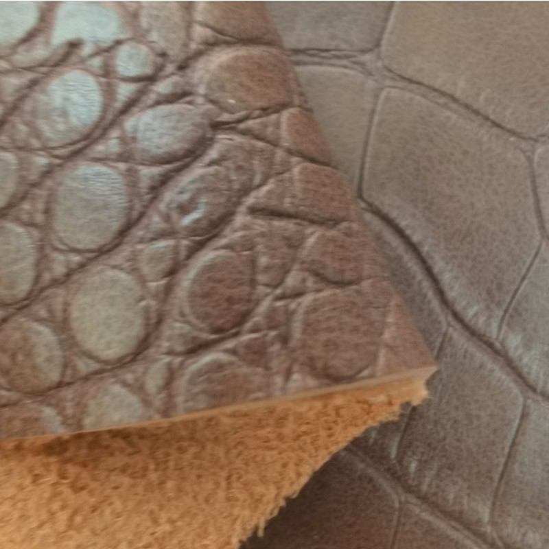 crocodile bonded leather