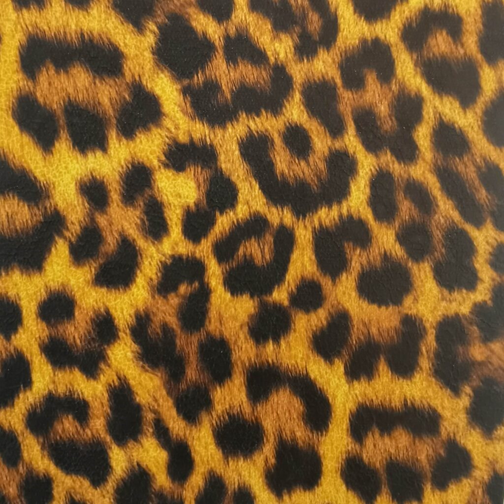 leopard leather